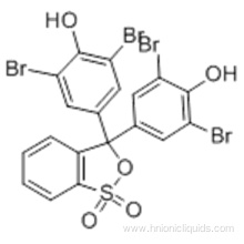 Phenol,4,4'-(1,1-dioxido-3H-2,1-benzoxathiol-3-ylidene)bis[2,6-dibromo- CAS 115-39-9